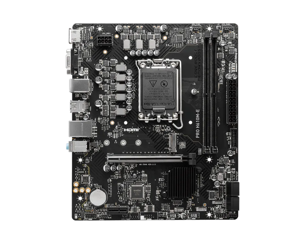 MSI Motherboard PRO H610M-E DDR5 For INTEL 12th | 13th | 14th GEN view 2